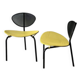 Nagasaki chairs by Mathieu Mategot edition Gubi