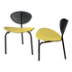 Nagasaki chairs by Mathieu Mategot edition Gubi