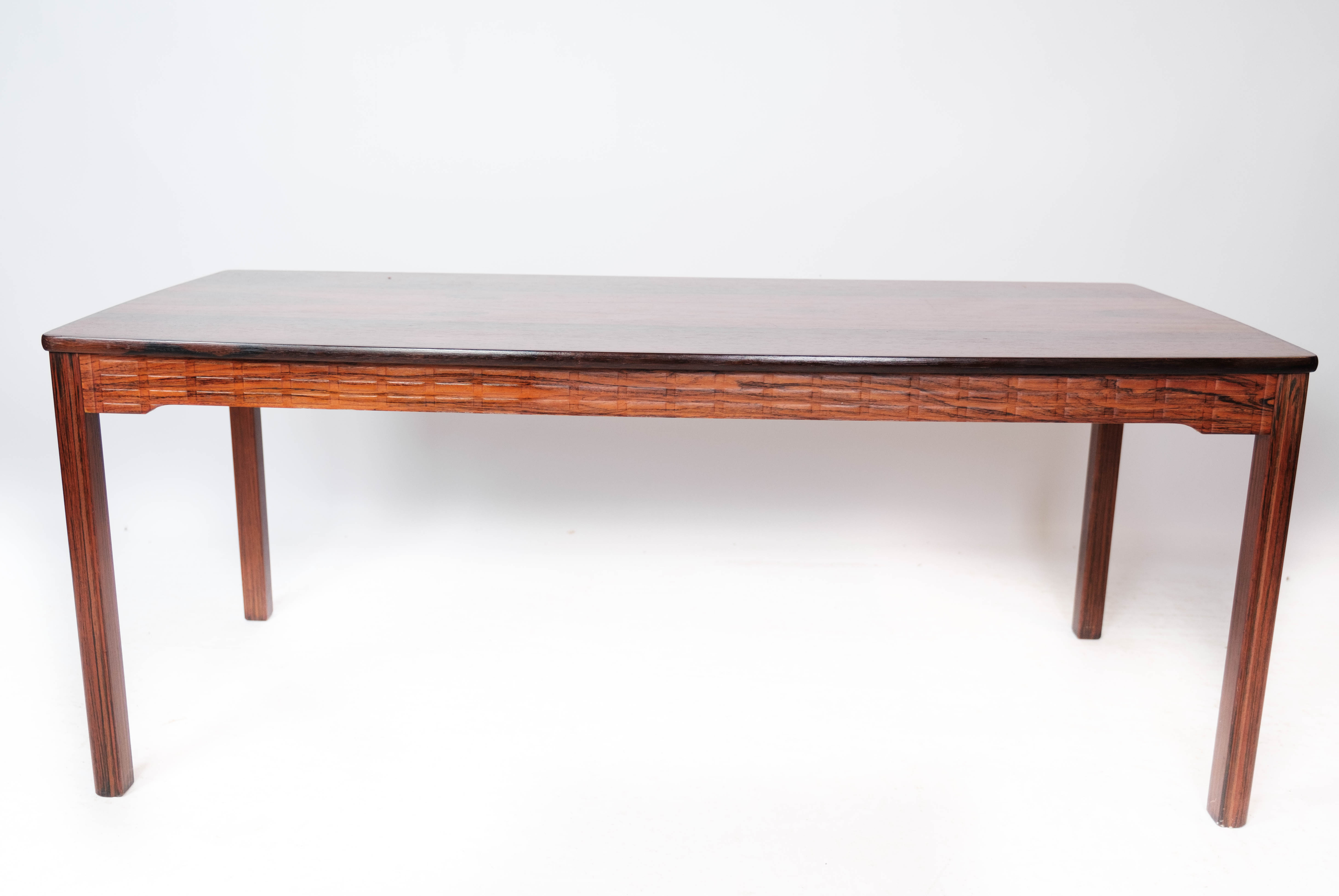 Coffee table in rosewood of Danish design from the 1960s