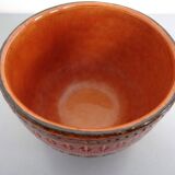 Italian ceramic cachepot by Aldo Londi for Bitossi, 1960s.