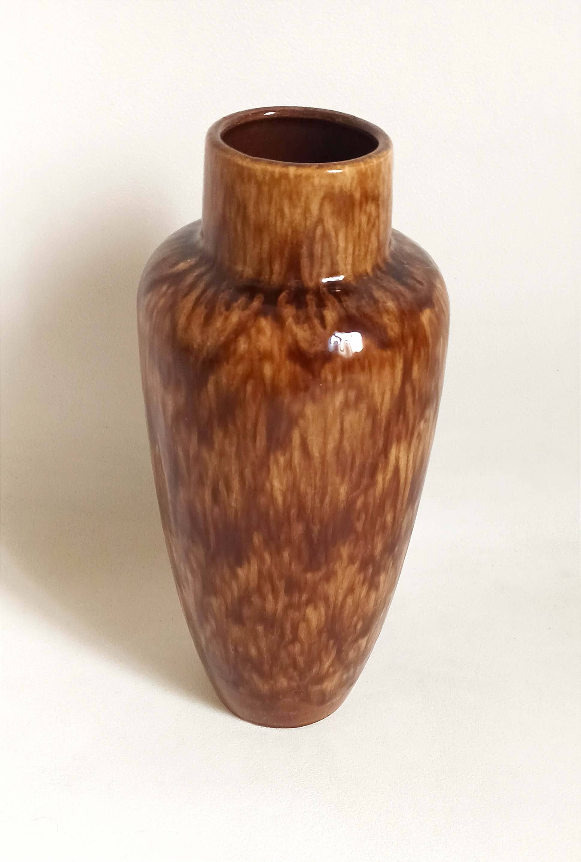 West Germany ceramic vase 1970s Height 30 cm