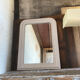 Louis Philippe mirror, 19th century, beige patina.