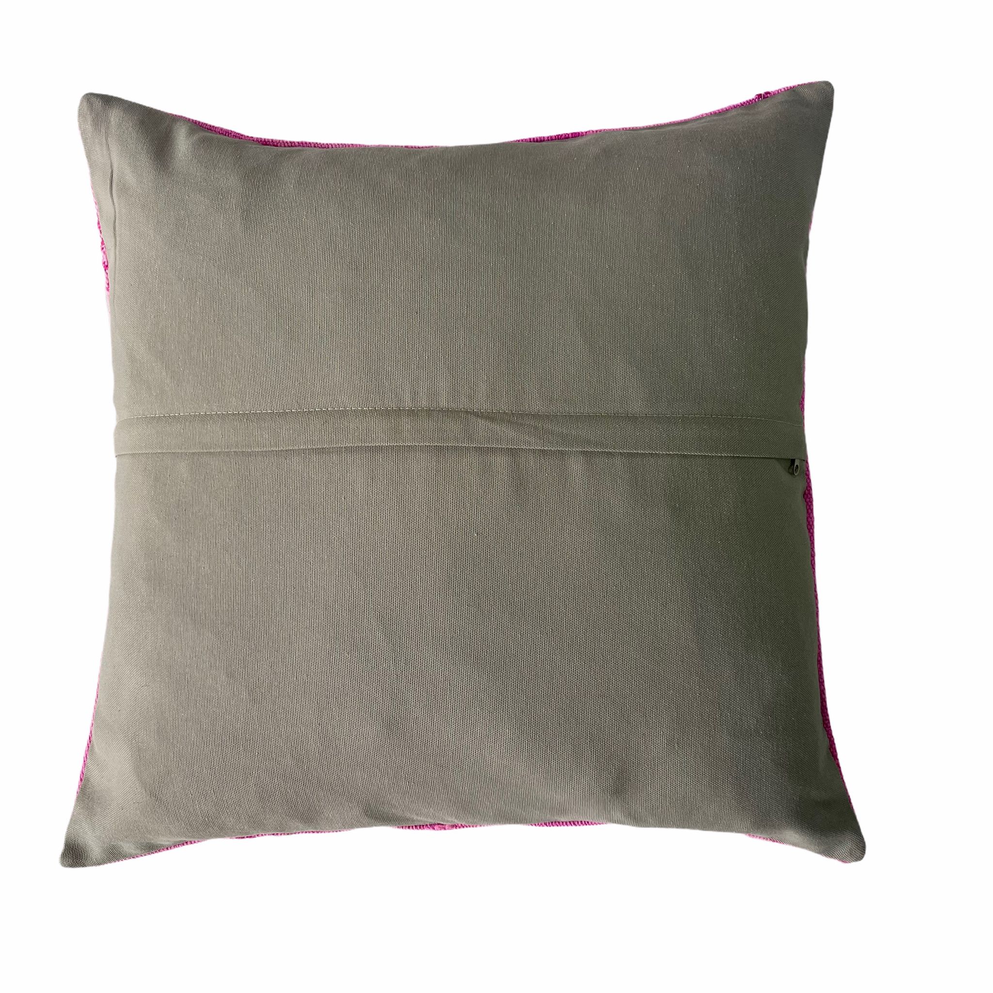 Housse de coussin kilim turque vintage 60 x 60 cm