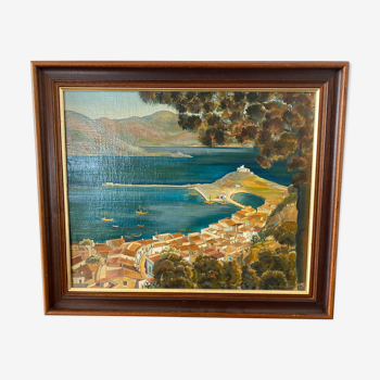 Seaside landscape from 1953