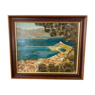 Seaside landscape from 1953