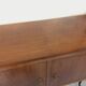 Vintage Italian double modular shelving unit in wood and metal