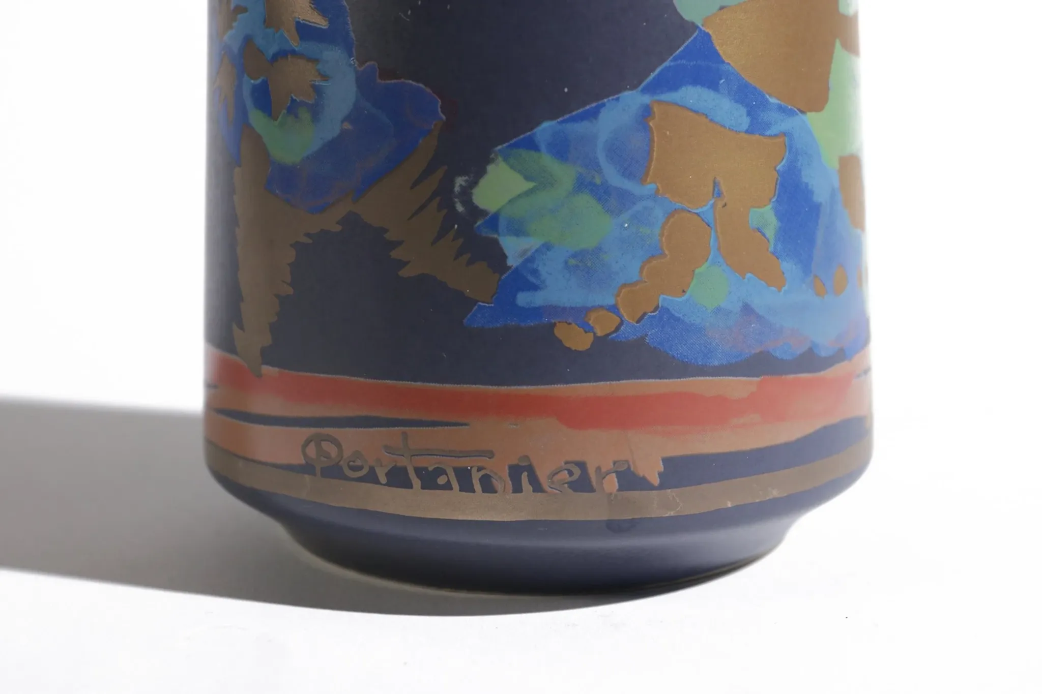 Vintage design Rosenthal Gilbert Portanier vase 1980s