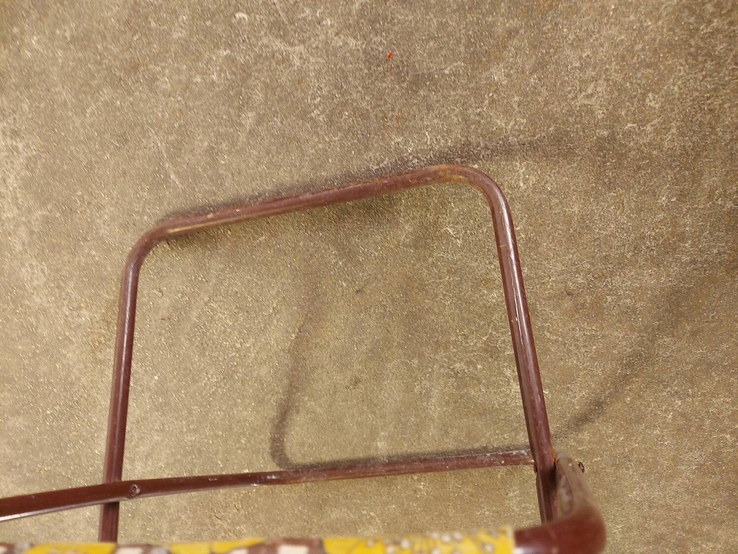 2 vintage folding camping chairs