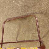 2 vintage folding camping chairs