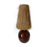 Vintage stoneware lamp