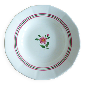 1 assiette creuse Sarreguemines modèle Armelle 221276