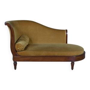 Méridienne en Acajou,