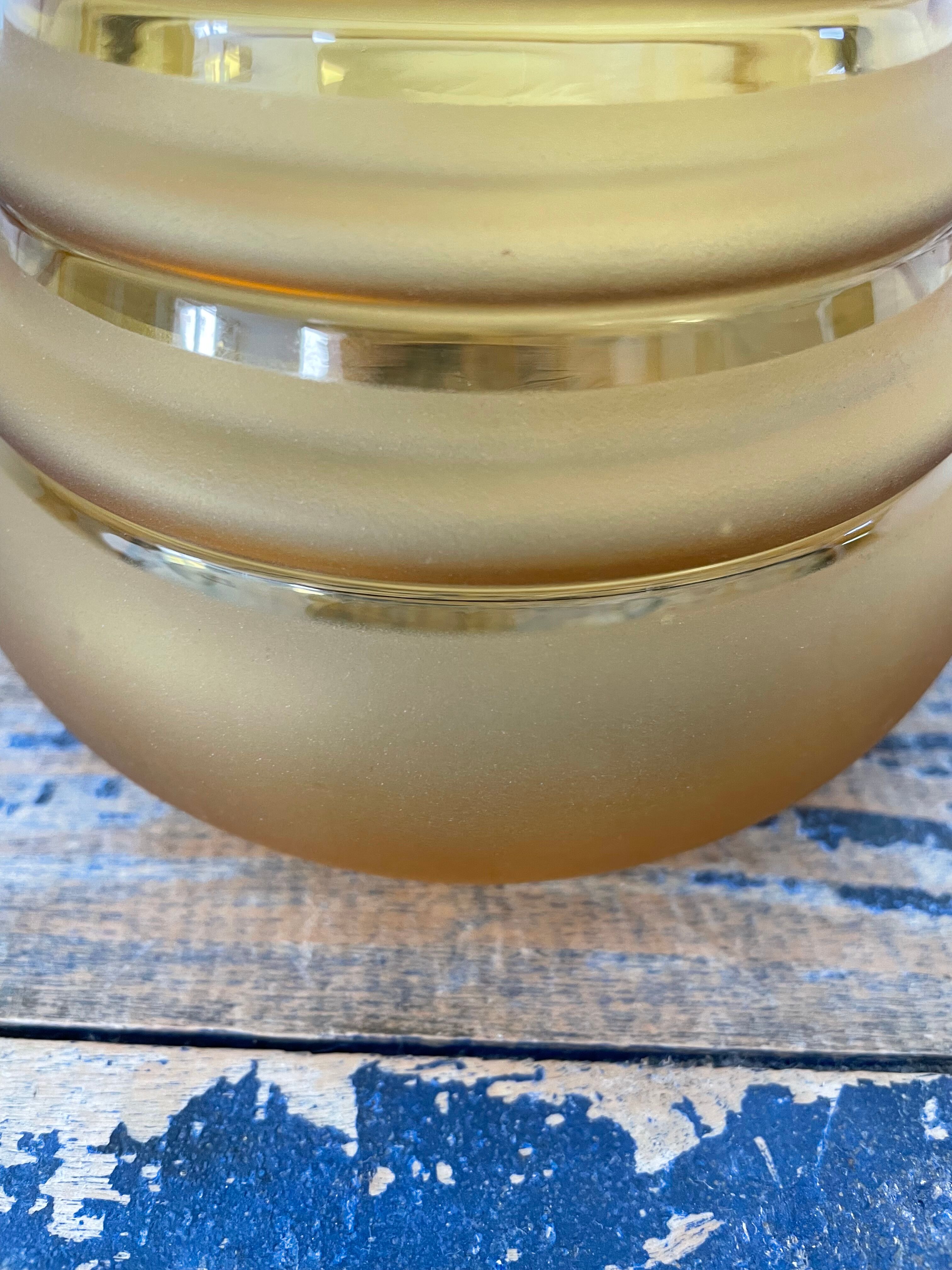 Electrified Art Deco lamp with new