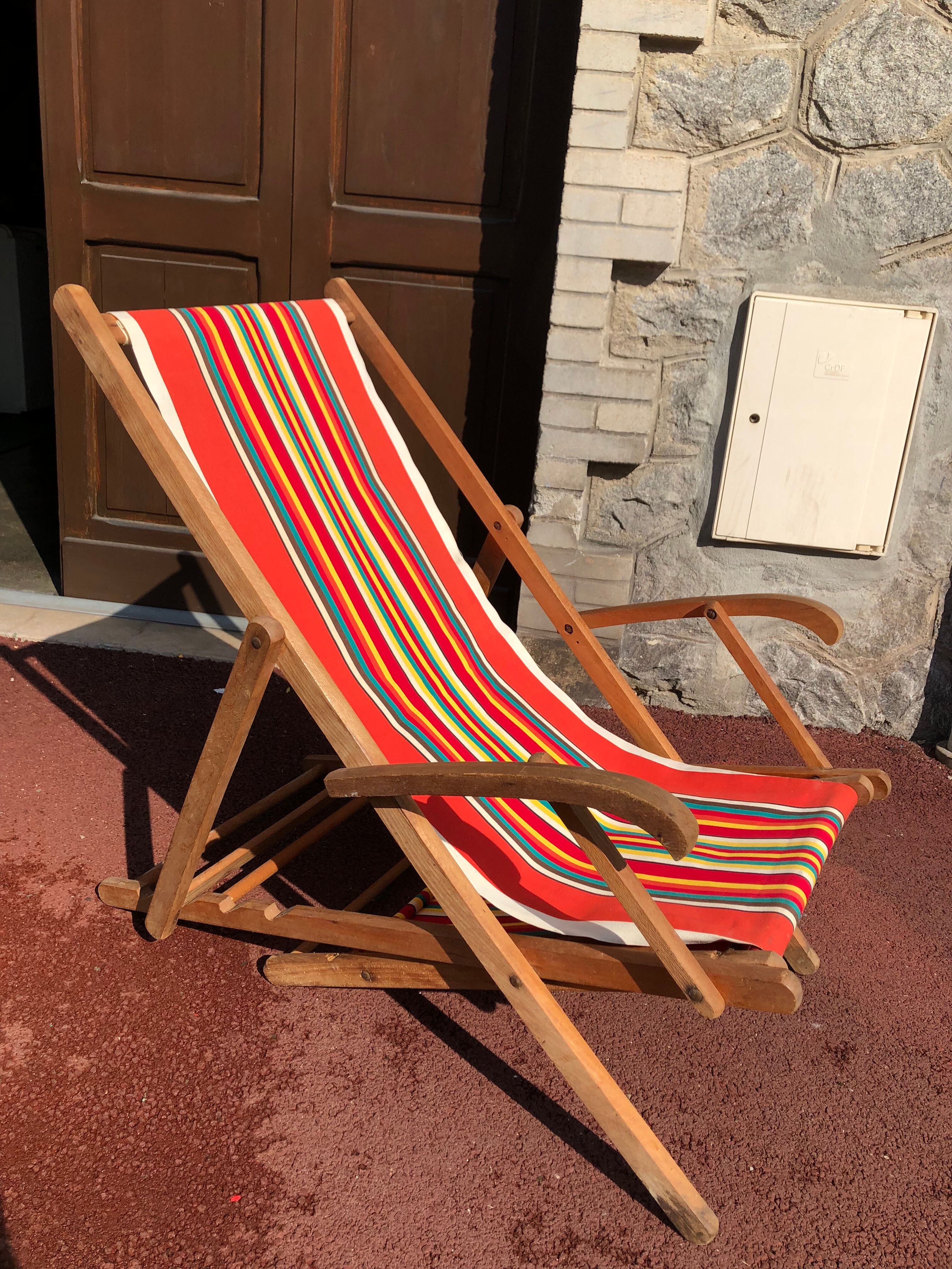 Chilean transat vintage stripes