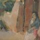 Plein air - Impressionist - Study of a lady