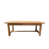 Farm table raw wood 200 cm