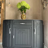 Black Art Deco Sideboard