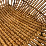 Rohe Noordwolde rattan armchair, 1960, Netherlands