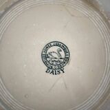 St Amand ironstone deep plate, Daisy model