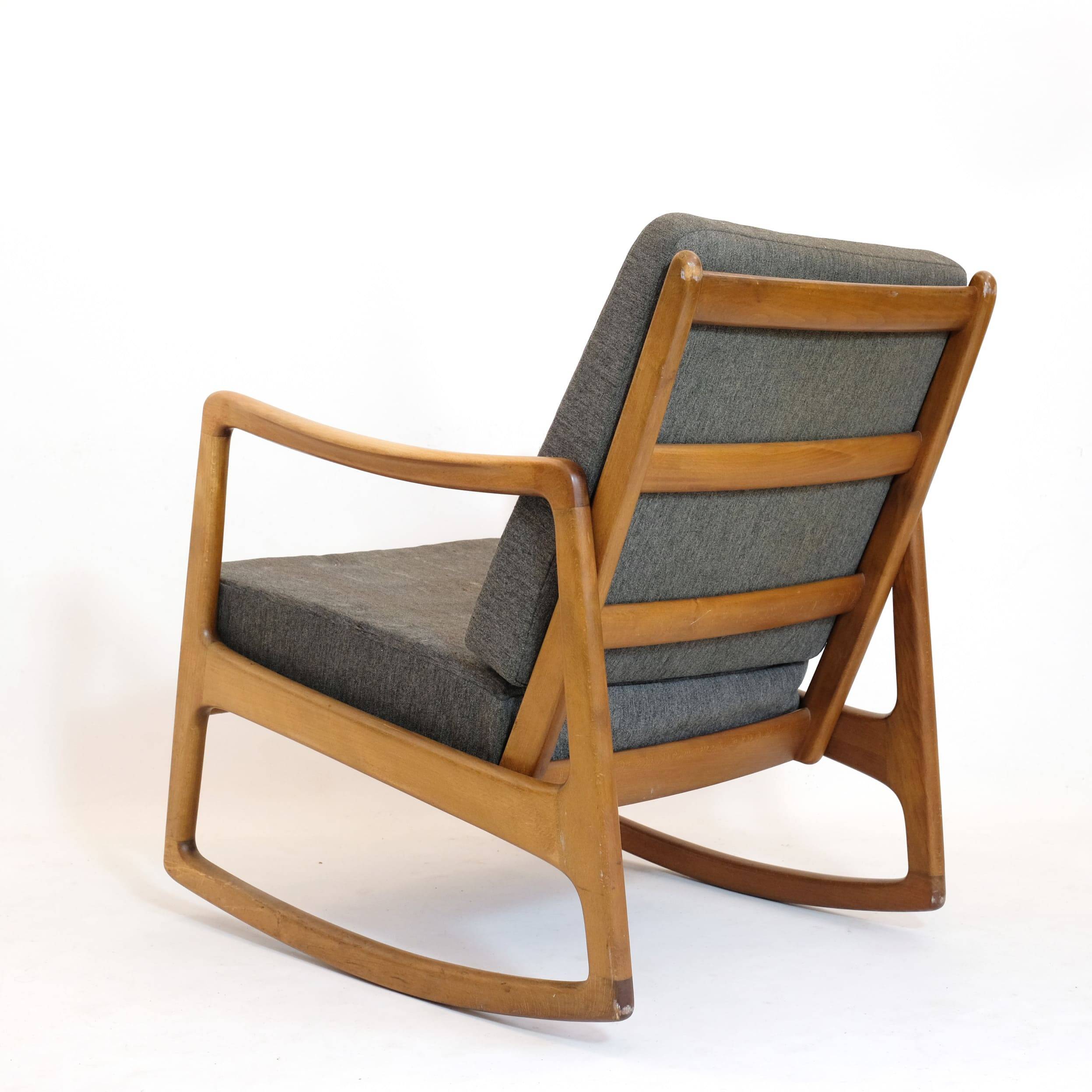 Ole Wanscher, FD110 rocking chair from the 1950s.