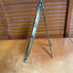 Antique mirror louis xv shell shape rococo bronze #