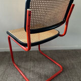 Vintage Cesca B32 chair in the style of Marcel Breuer