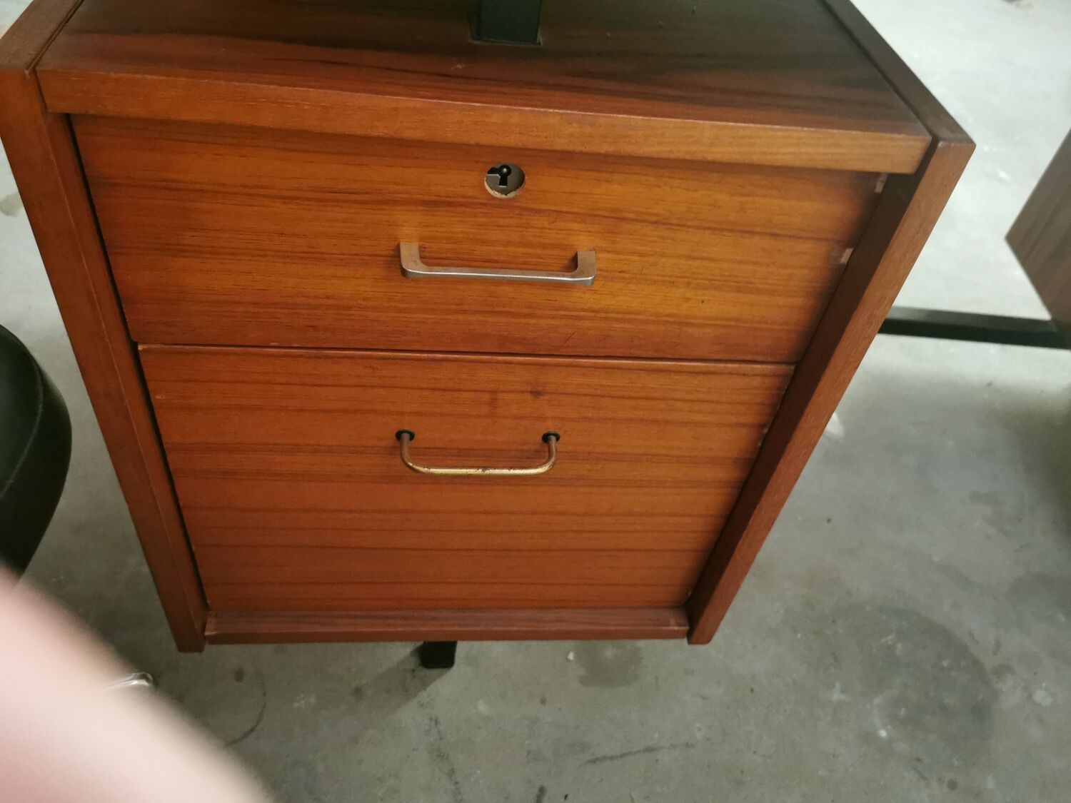 Vintage teak desk