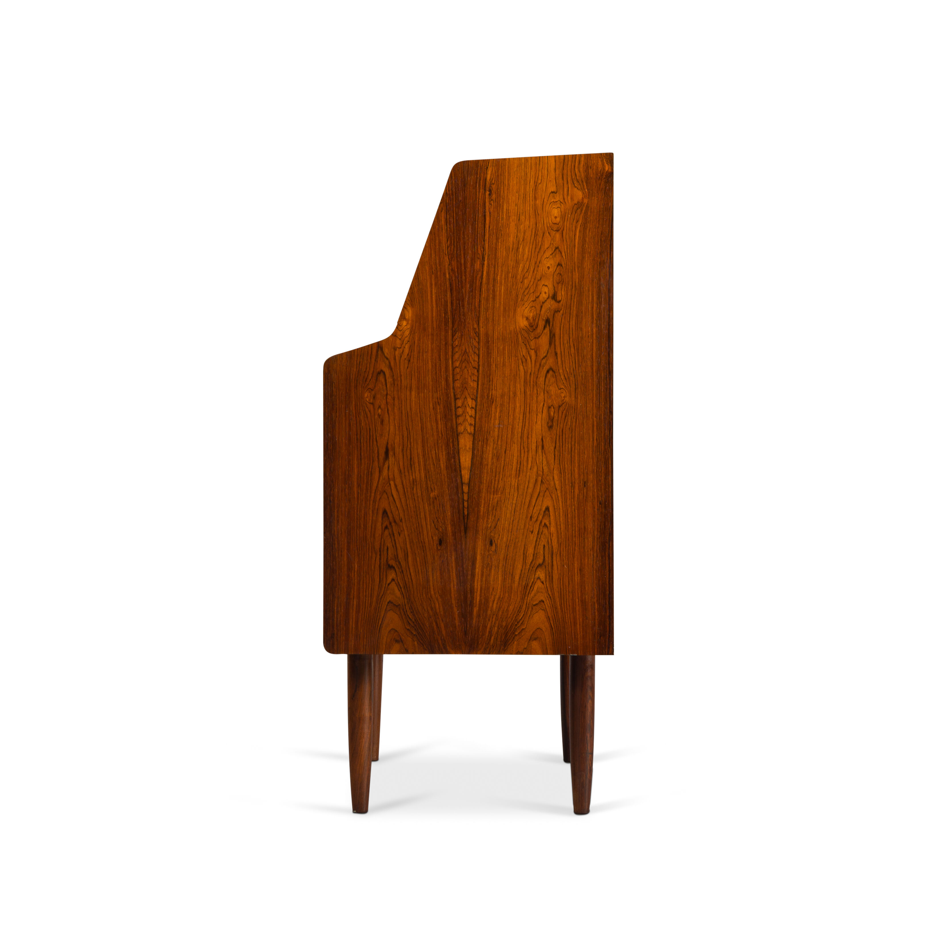 Danish midcentury rosewood secretaire, 1960s