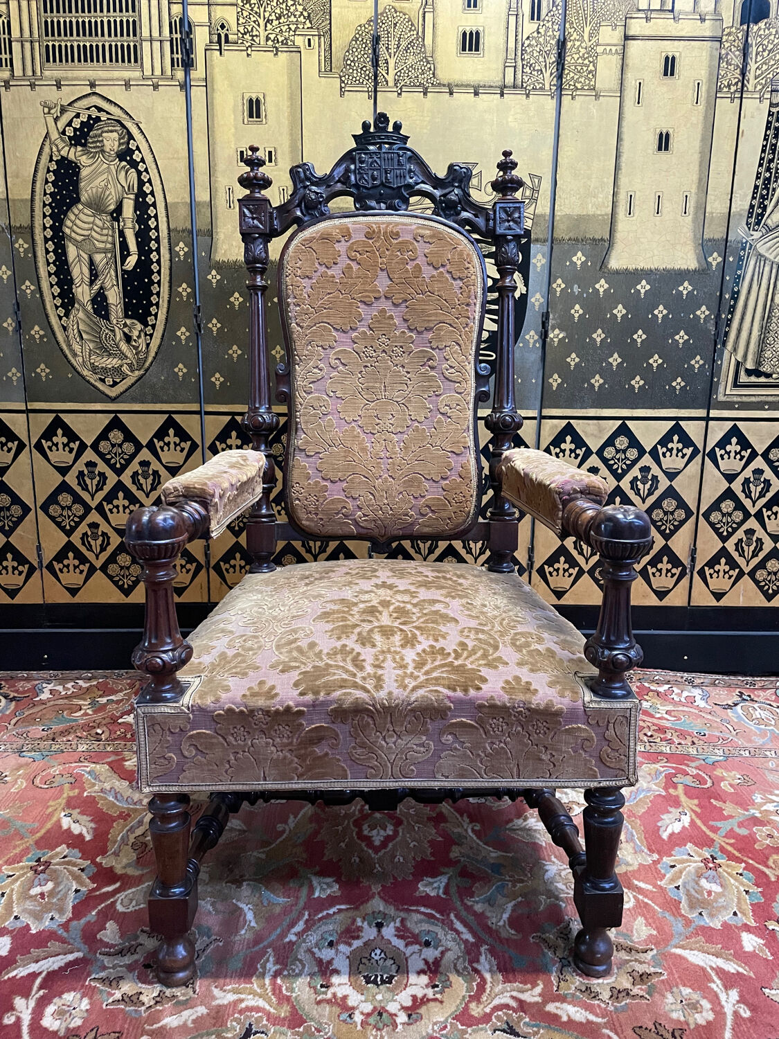 Fauteuil d’apparat de style Renaissance