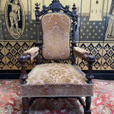 Fauteuil d’apparat de style Renaissance