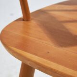 Altheim beech armchair by franz schuster for wiesner hager (mk10087)