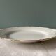 Series of 12 dessert plates in fine bohemian porcelain