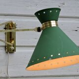 Diabolo wall lamp by René Mathieu, 1950
