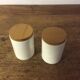 Duo de pots en porcelaine