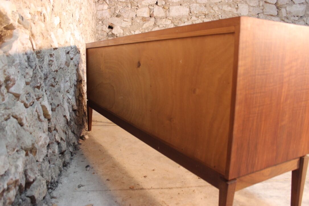 Vintage Scandinavian style teak sideboard by Younger, 60s