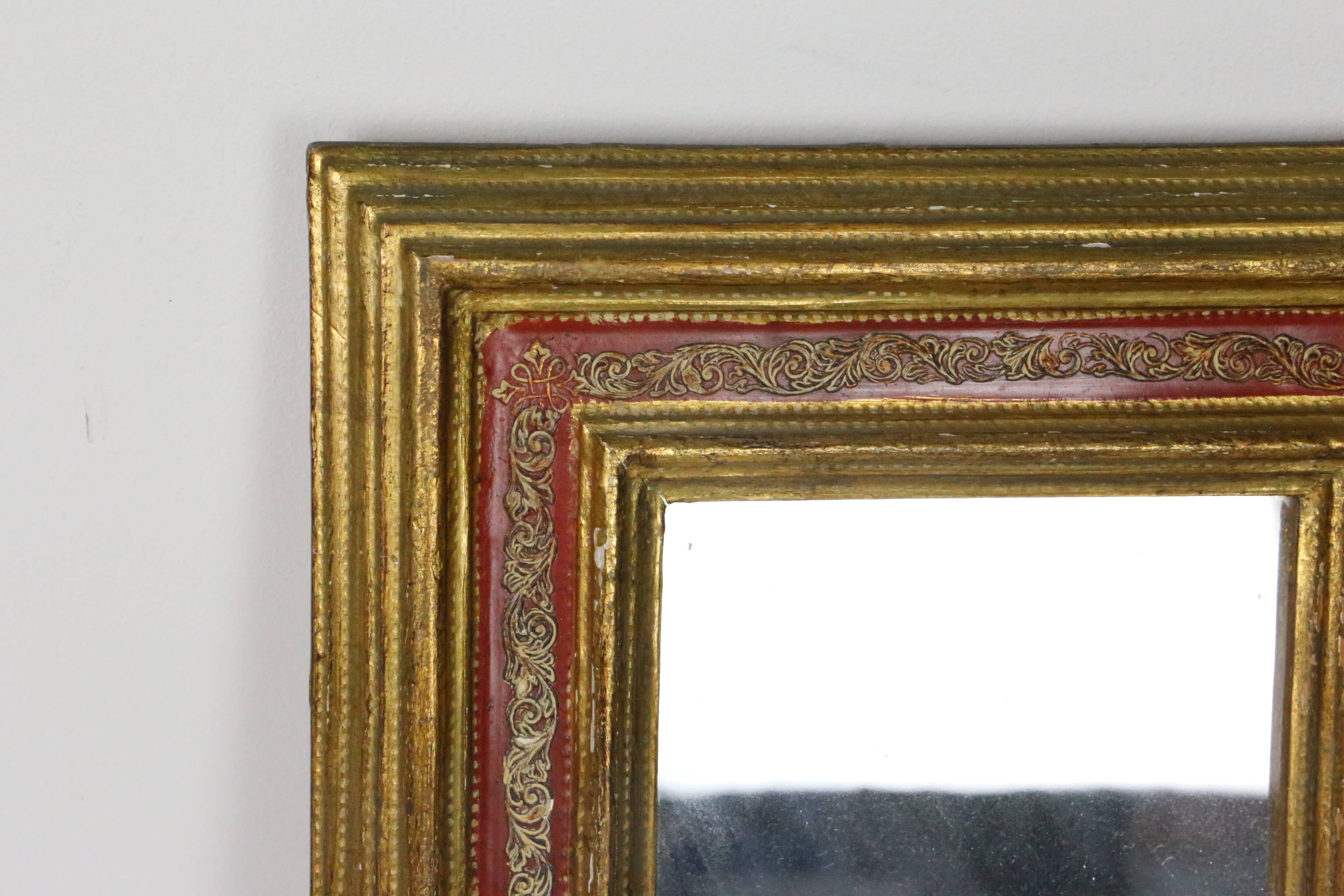 Antique mirror from the early 20th century