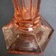2 Art Deco vases in moulded glass