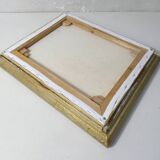 Vintage oil painting on canvas