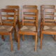 6 Luterma bistro chairs - Monobloc system - 1950s - vintage