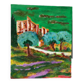 Landscape oil on canvas