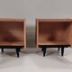 1970s bedside tables, set of 2