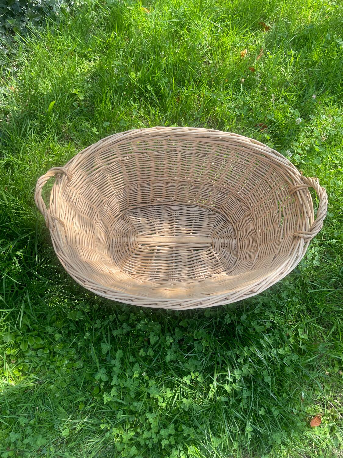 Large wicker basket