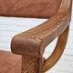 1960s, Danish design by Henning Kjærnulf, reupholstered lounge chair, model "Kurul".
