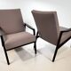 Set of 2 mid-century lounge chairs