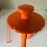Orange plastic service vintage design orange 70 years
