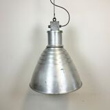 Large Industrial Aluminium Pendant Light from Elektrosvit, 1960s