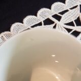 4 porcelain forget-me-not coffee cups