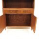 Scandinavian mahogany bookcase, Swedish modern, Sweden, 1940