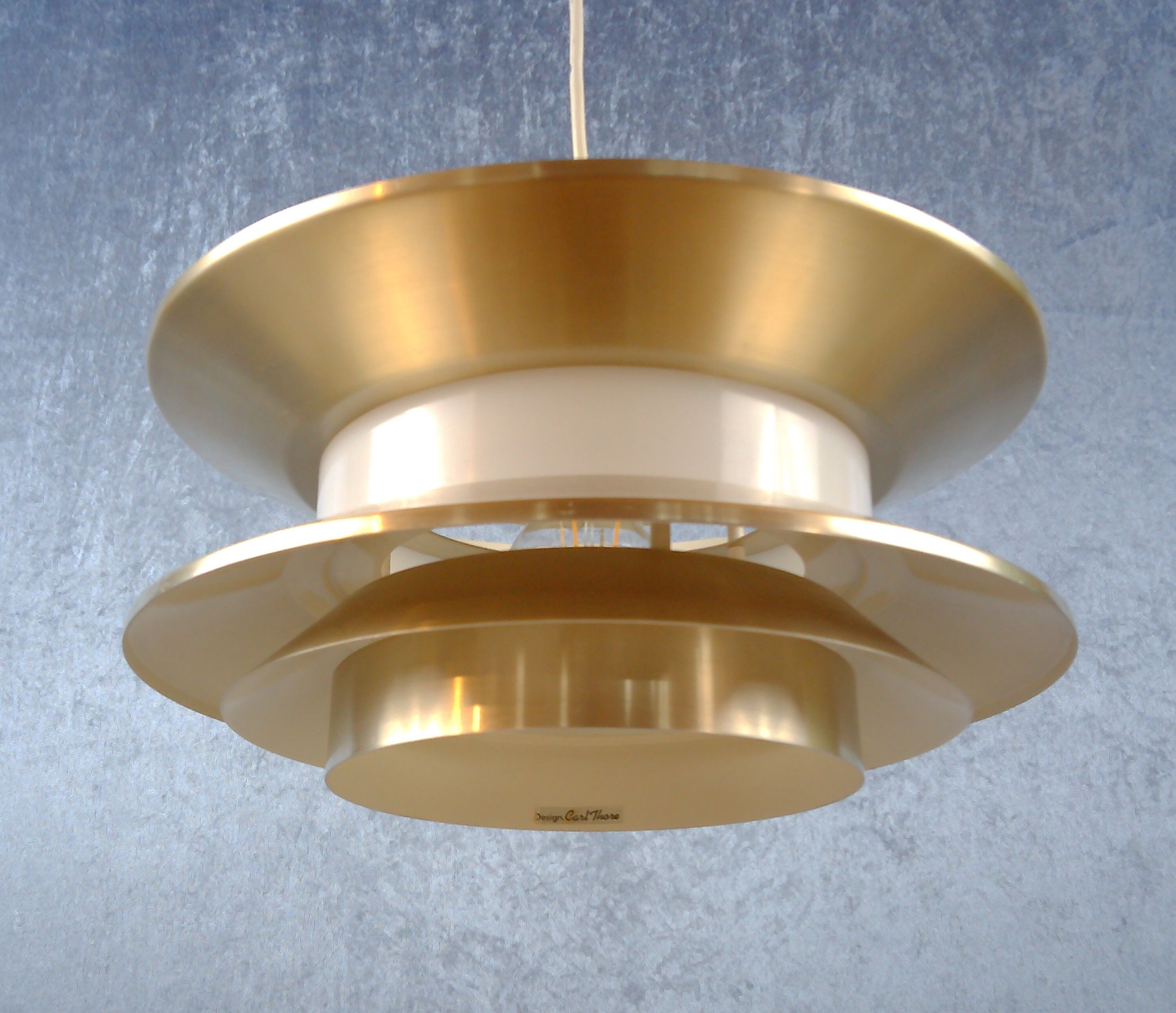 Vintage pendant by Carl Thore for Granhaga Metallindustri. 1960's.