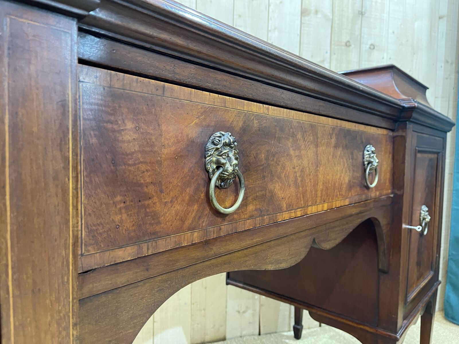 English mahogany service late nineteenth century
